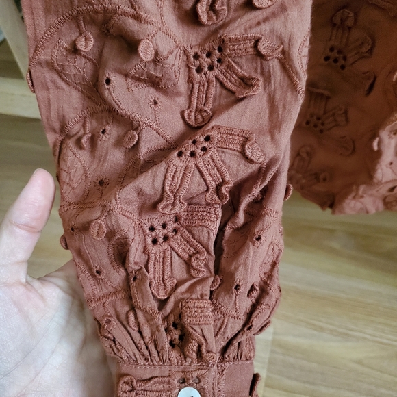 Anthropologie Kathryn Blouse Top - Picture 5 of 9